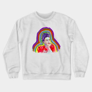 Frida Artist Portrait Crewneck Sweatshirt